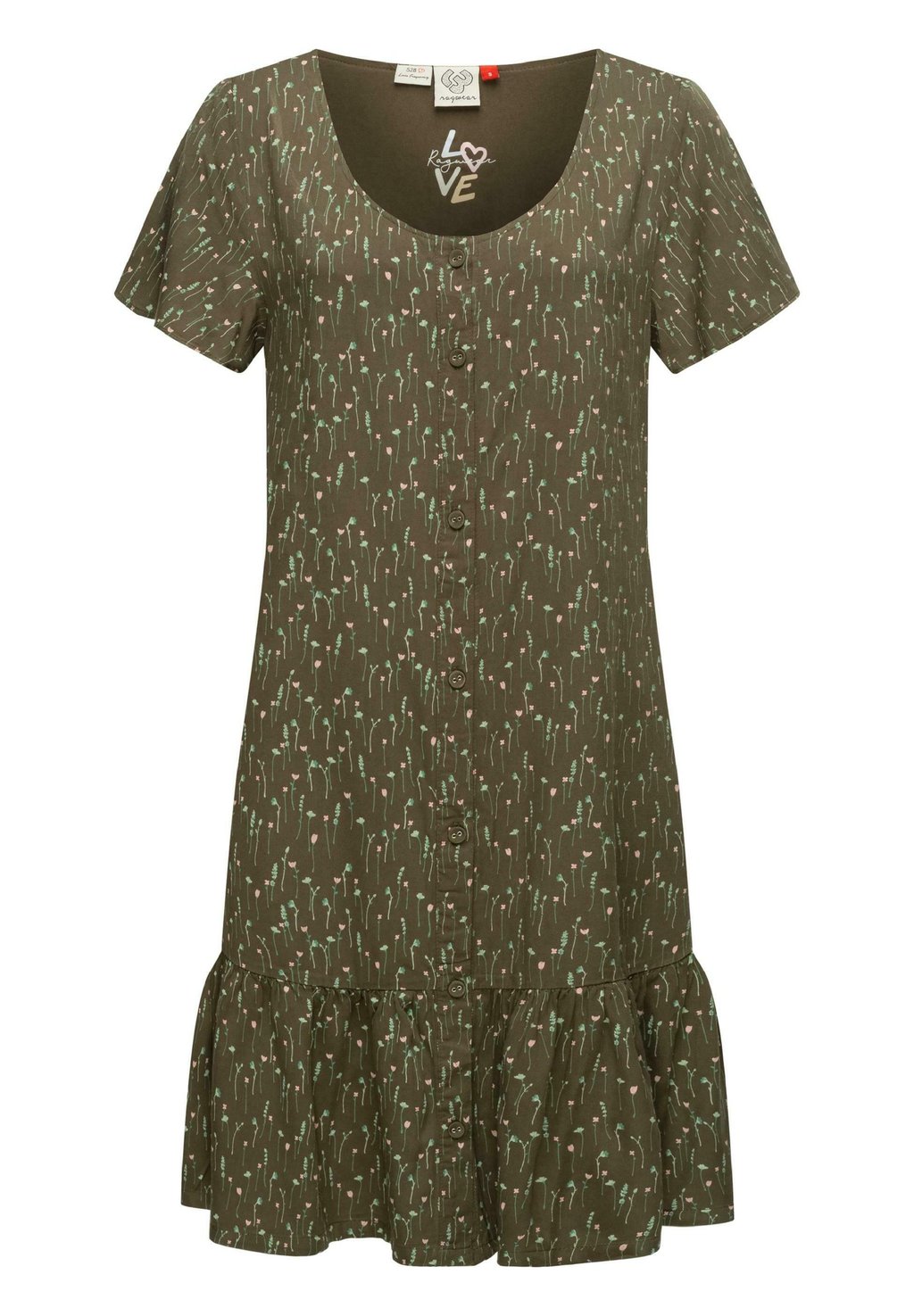 Платье из джерси FIALINA Ragwear, цвет olive