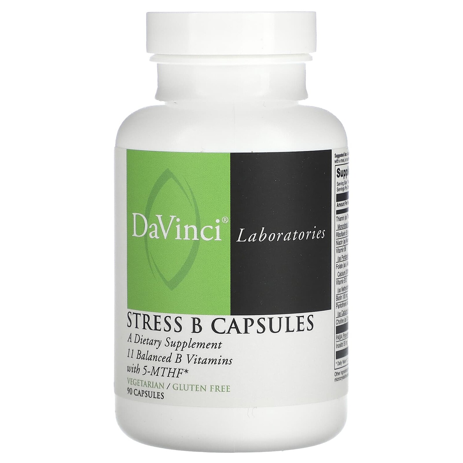 

Капсулы Stress B, 90 капсул, DaVinci Laboratories of Vermont
