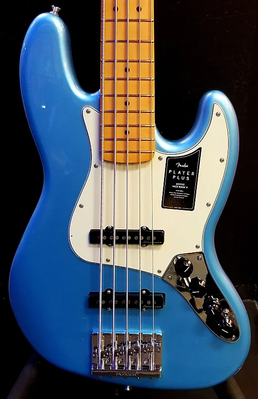 Басс гитара Fender Player Plus Jazz Bass V Opal Spark w/FREE Pro Set up