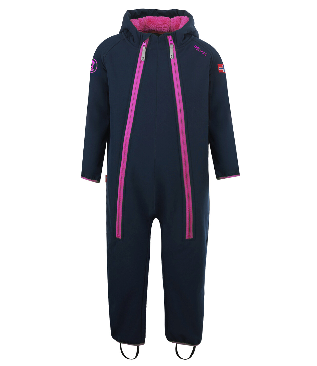 

Комбинезон Trollkids Overall Einteiler Nordkapp, цвет Marineblau / Magenta