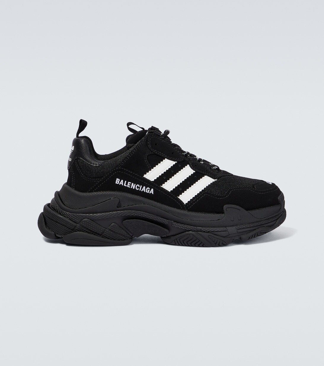 

Кроссовки Adidas Triple S Balenciaga, черный