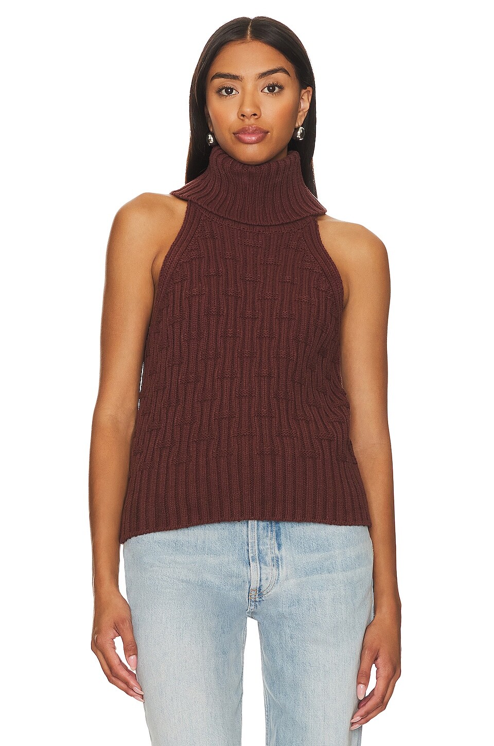 

Топ Stitches & Stripes Marlow Sleeveless, цвет Raisin