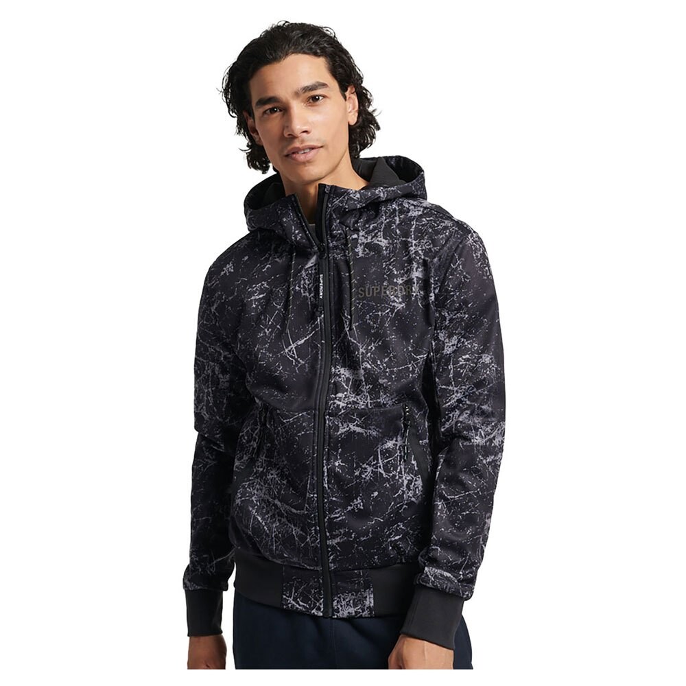 Куртка Superdry Code Tech Softshell, черный