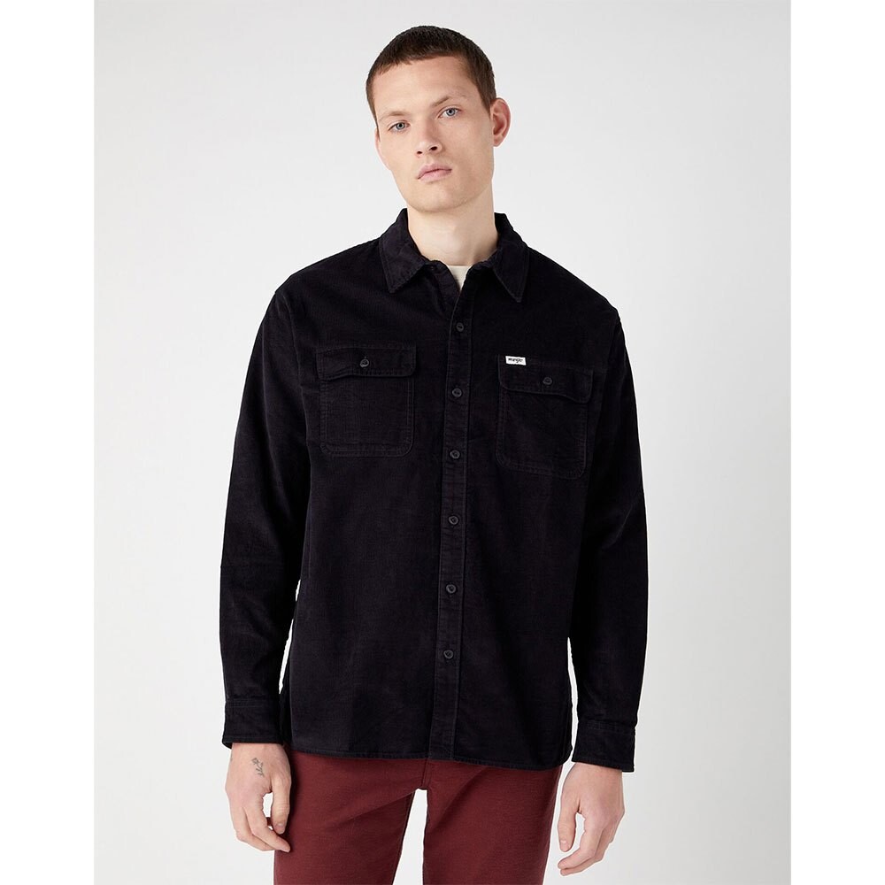 

Рубашка Wrangler Double Flap Pocket, черный