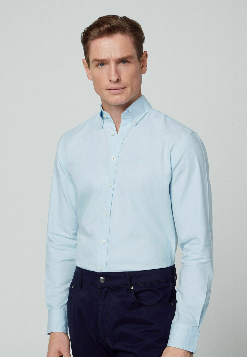 Рубашка OXFORD Hackett London, синий