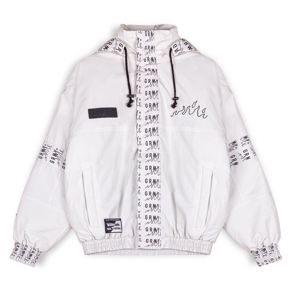 

Толстовка Grimey Snow Fox Full Zip, белый