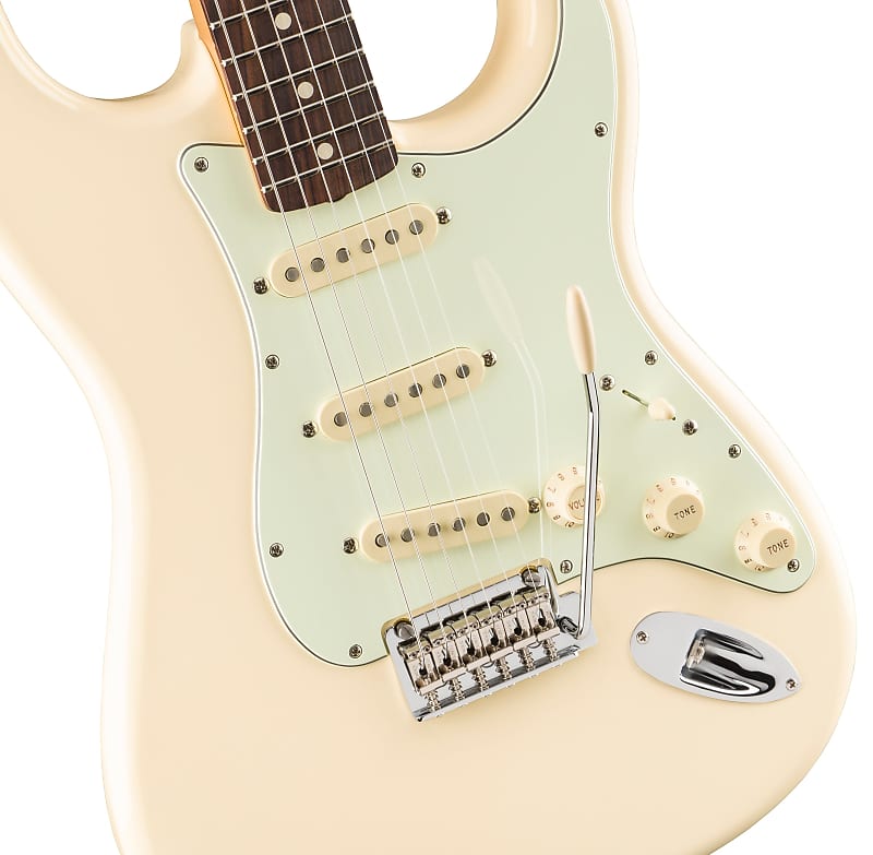 Электрогитара Fender Vintera II 60's Stratocaster Modified, Pau Ferro FB, Olympic White цена и фото