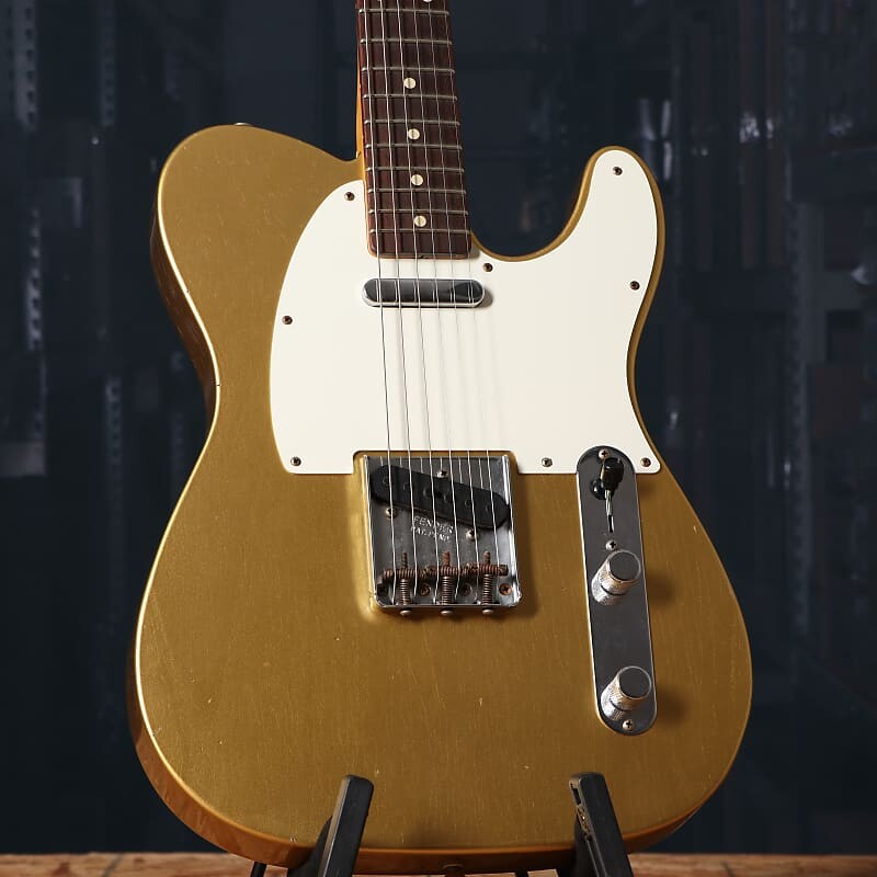 

Электрогитара Fender Custom Shop '58 Telecaster Journeyman Relic Electric Guitar Aged HLE Gold