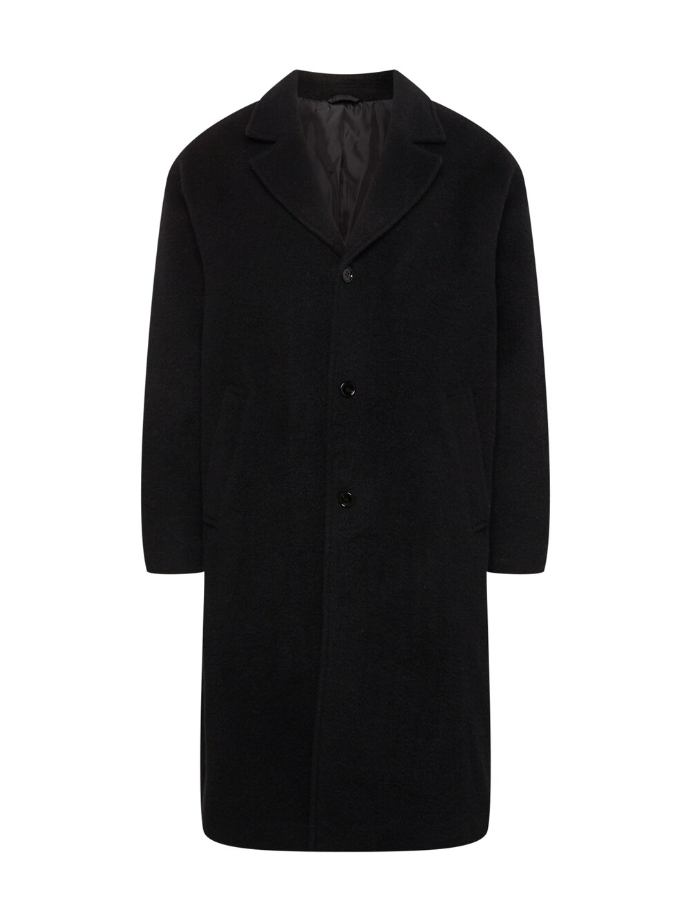 Межсезонное пальто Weekday Albin, черный шерстяное пальто albin h