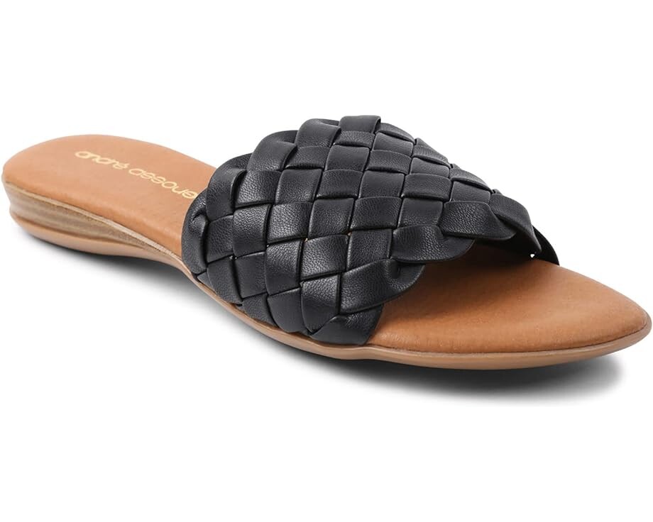 

Сандалии Andre Assous Nicki Featherweight Sandal, черный
