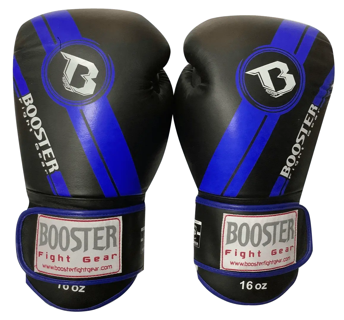 

Боксерские перчатки Booster BGLV3, черный / синий