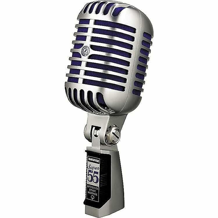 

Вокальный микрофон Shure Super 55 Deluxe Supercardioid Dynamic Microphone