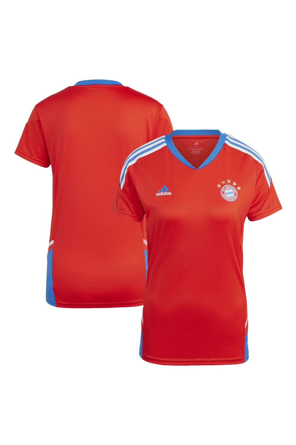 

Тренировочная ФУТБОЛКА ФК Бавария adidas, красный