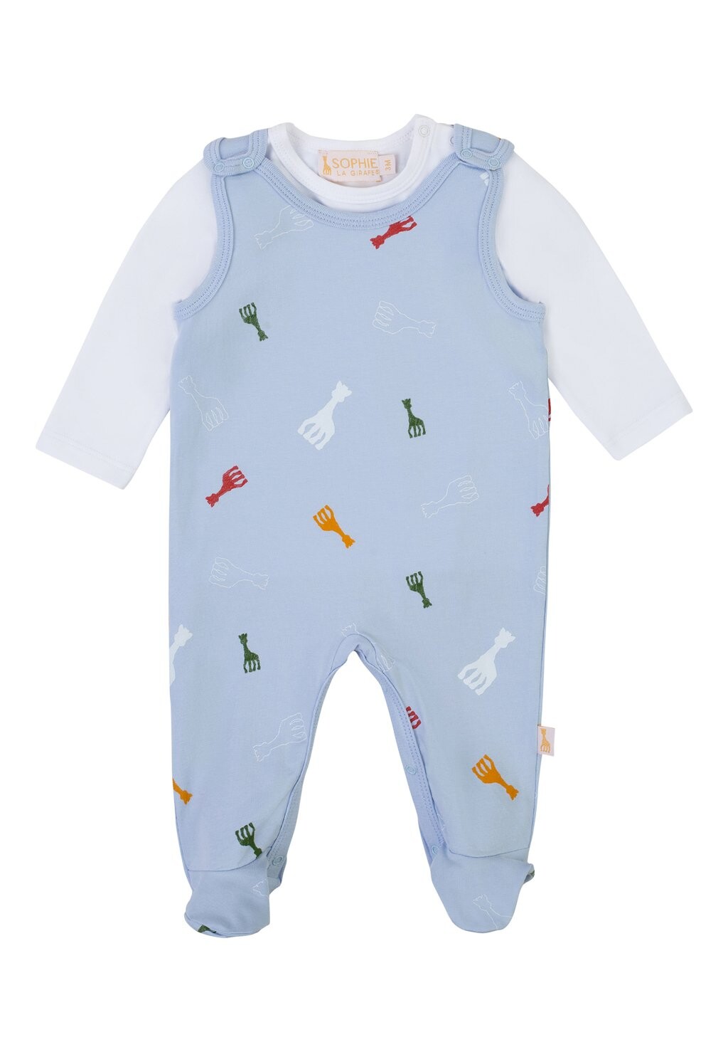 

Топ с длинными рукавами SET OVERALL Sophie la Girafe, цвет halogen blue