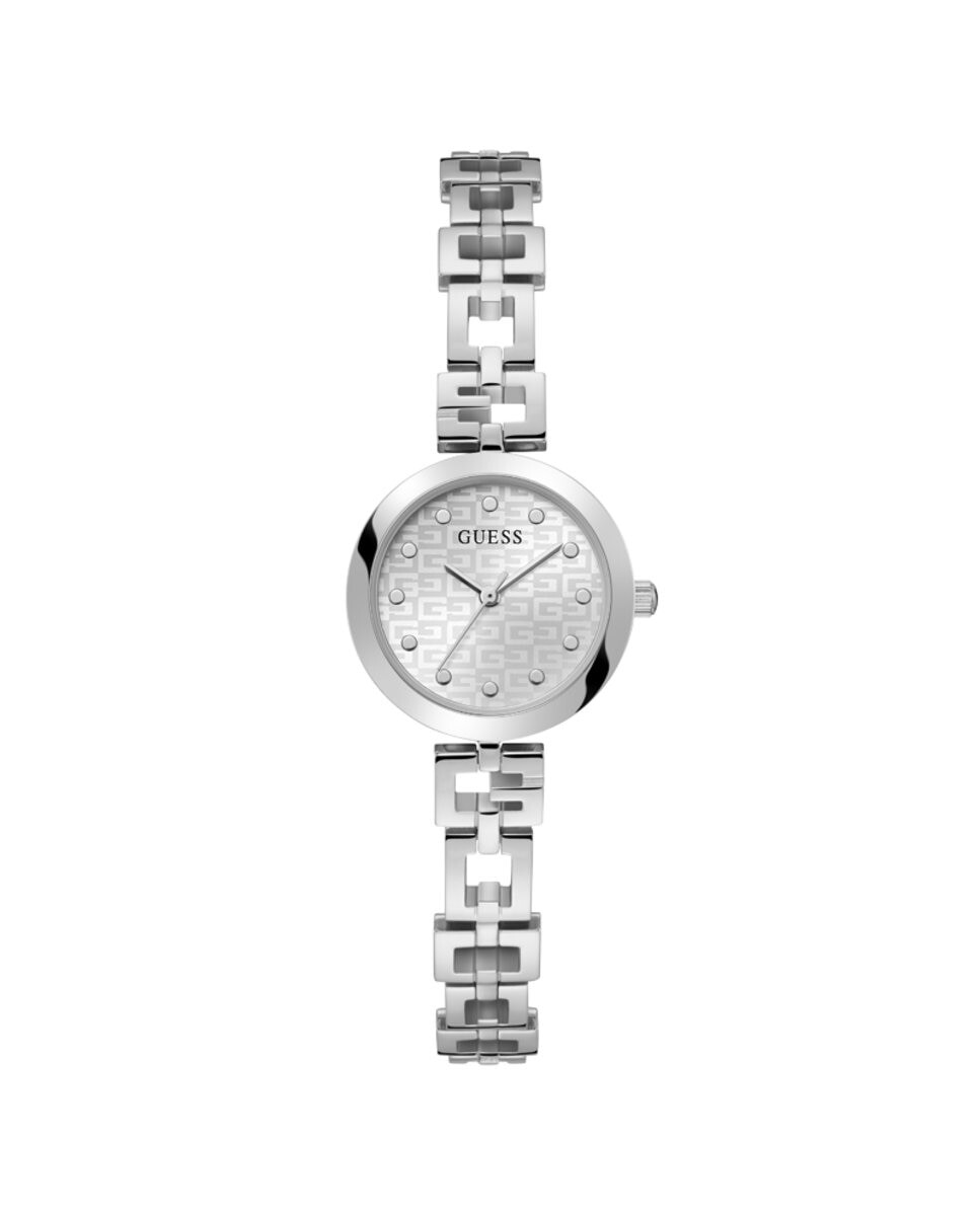 

Женские часы Lady g GW0549L1 со стальным и серебряным ремешком Guess, серебро