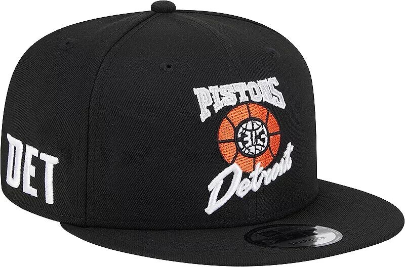 

Кепка New Era для взрослых City Edition 2023–2024 Detroit Pistons Альтернативная шляпа 9Fifty