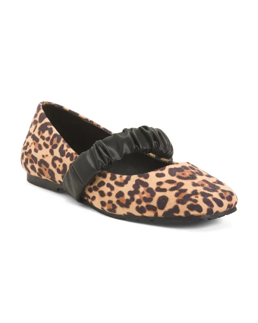 

Гладкие балетки Elema Kenneth Cole Reaction, цвет Leopard