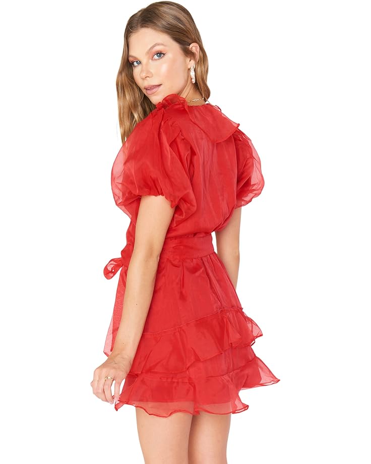 Платье Show Me Your Mumu Jennie Ann Dress, цвет Red Organza