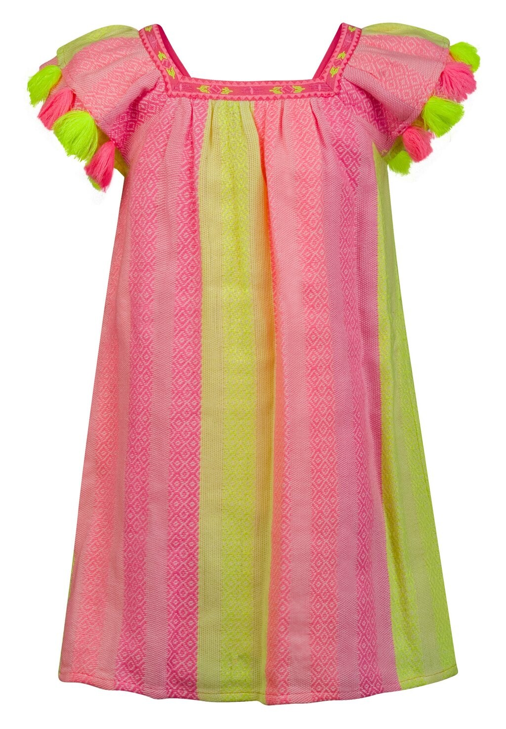 

Повседневное платье ETHNO HÄNGERCHEN happy girls, цвет neon pink