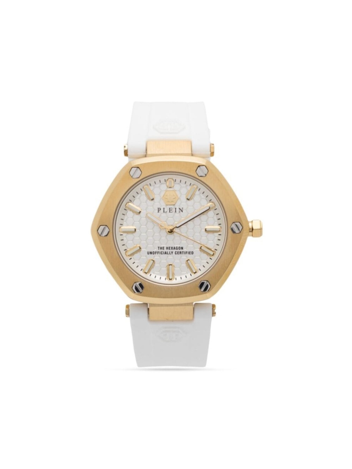 

Наручные часы The Hexagon 38 мм Philipp Plein, белый
