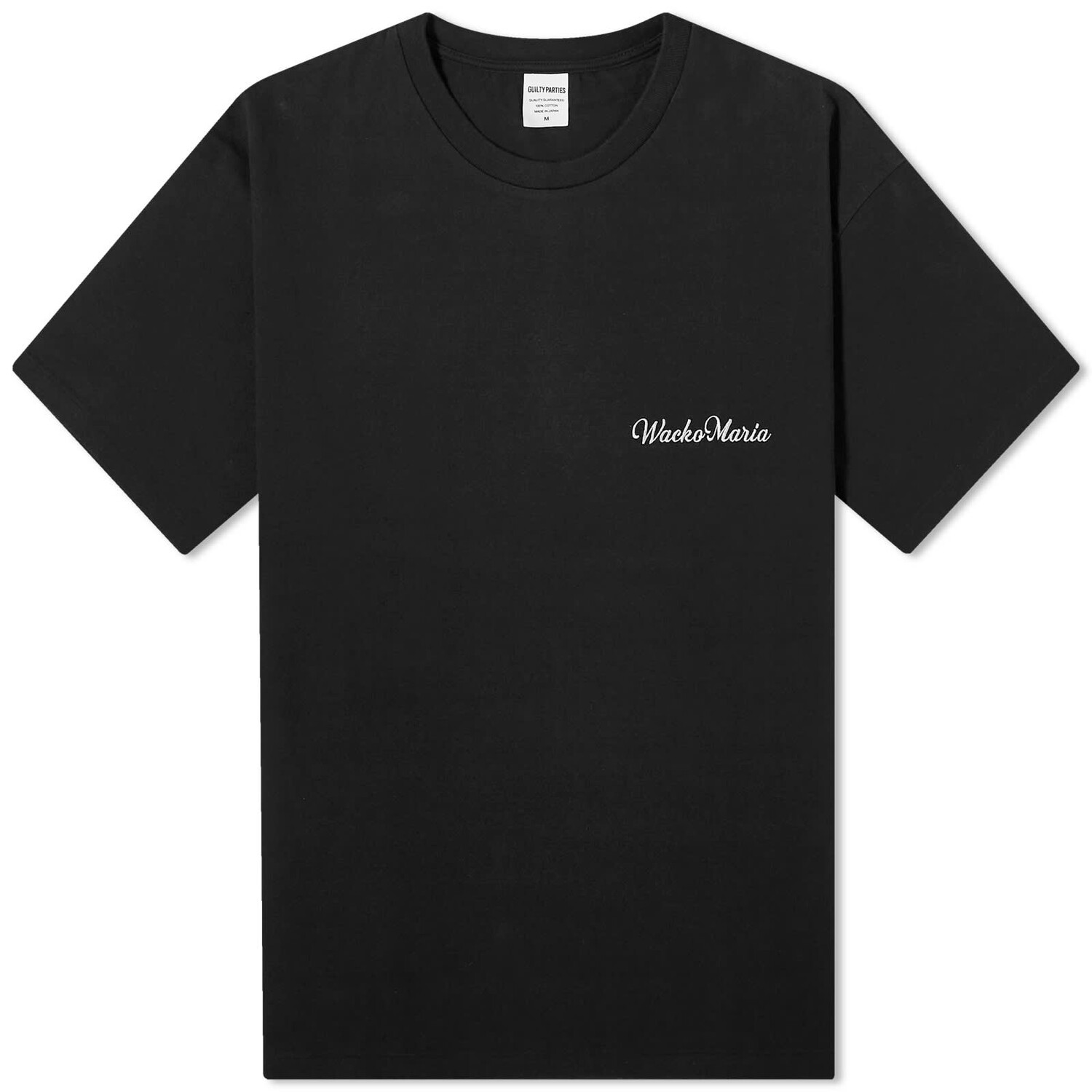 

Футболка Wacko Maria Washed Heavyweight, черный