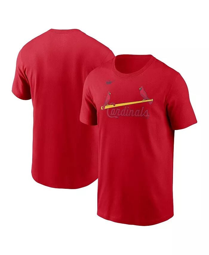 

Мужская красная футболка с надписью St. Louis Cardinals Cooperstown Nike, красный