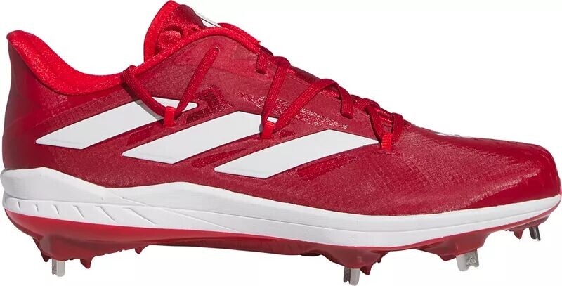 

Мужские металлические бейсбольные бутсы Adidas adizero Afterburner 9, красный