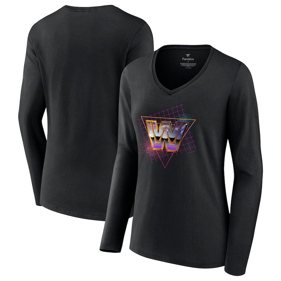

Футболка с длинным рукавом Fanatics Branded Wwe Merchandise, черный