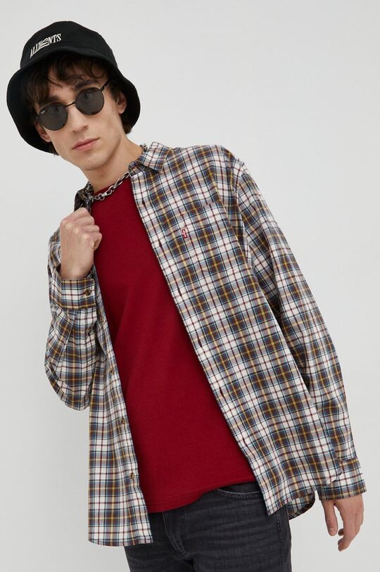 

Хлопковая рубашка Levi's, мультиколор