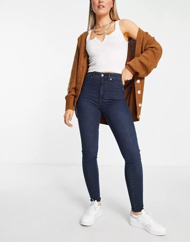 

Джинсы скинни Dr Denim Solitaire цвета индиго