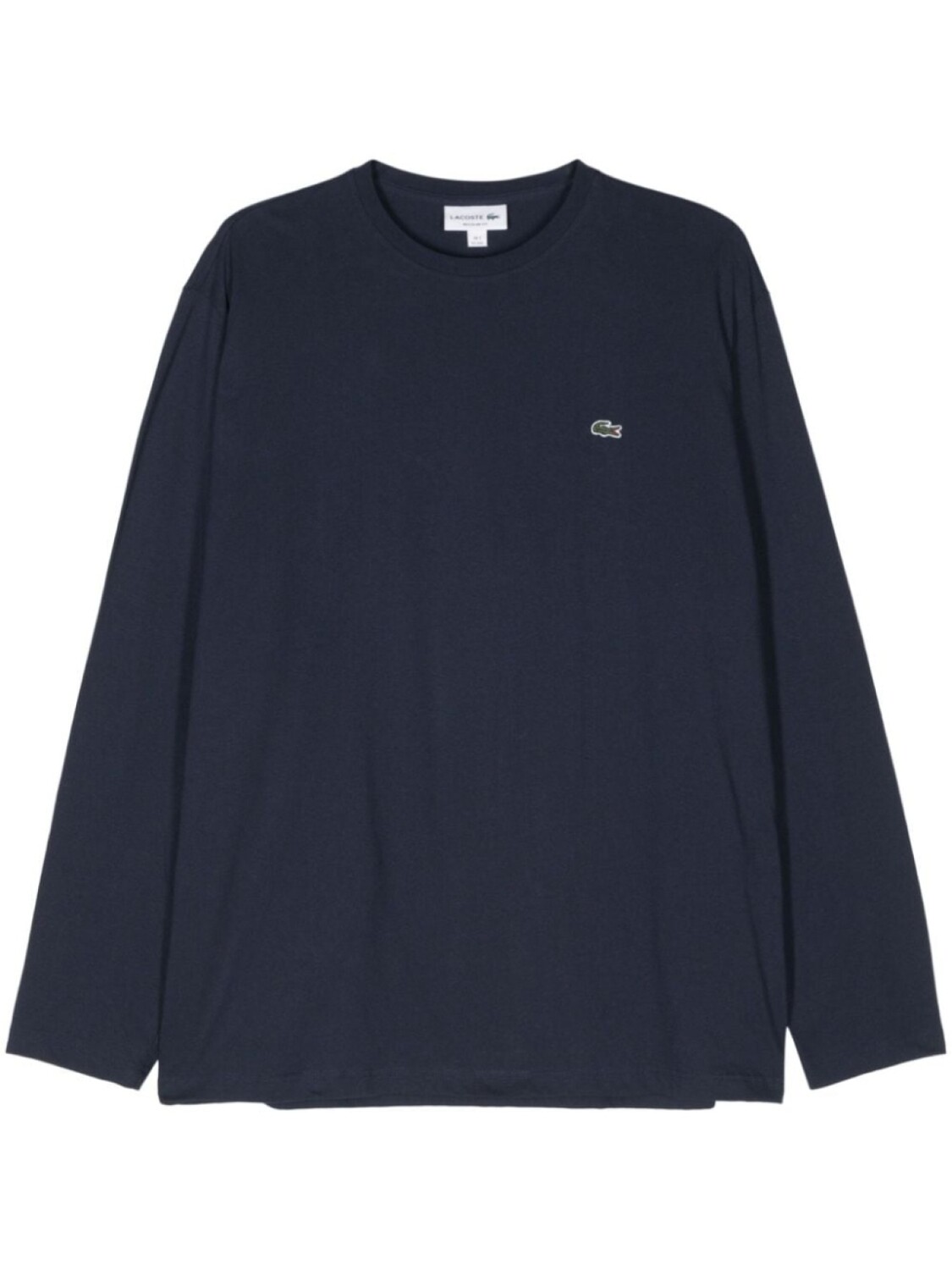 

Lacoste футболка с вышитым логотипом, синий