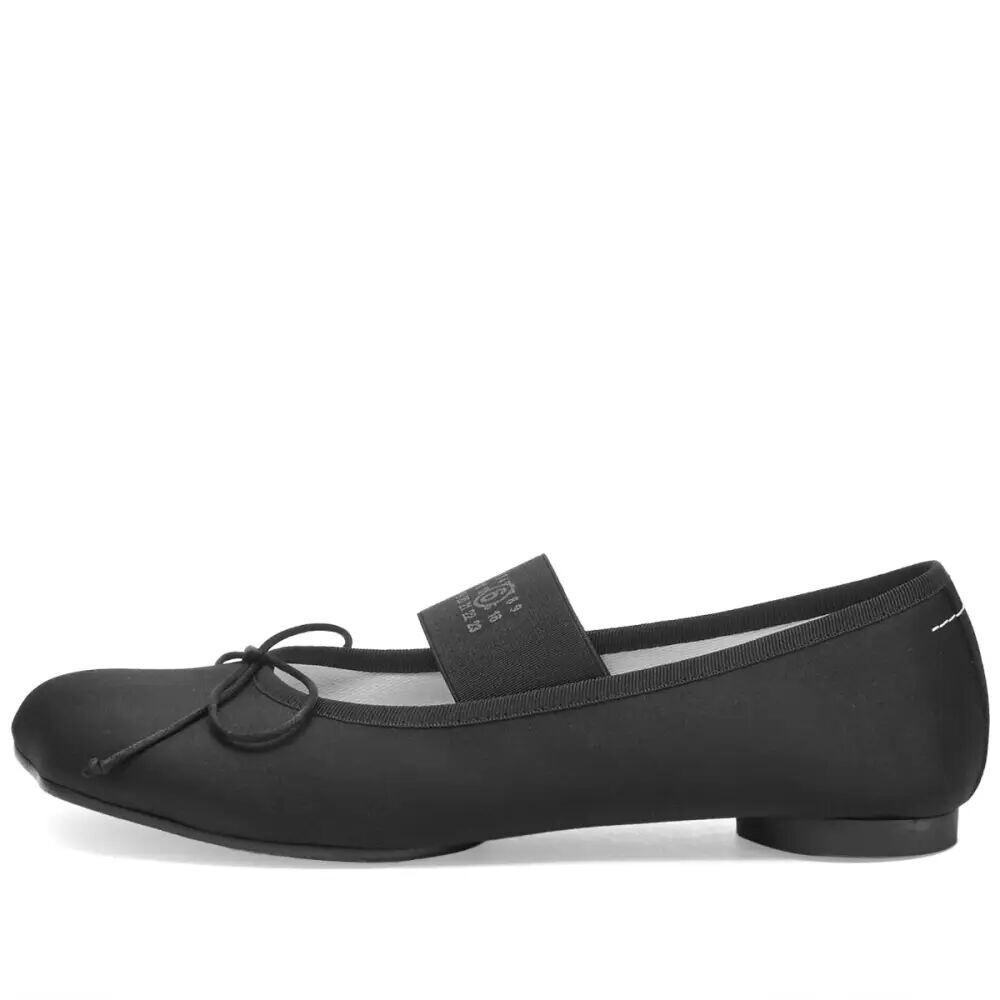 

Mm6 Maison Margiela Туфли с логотипом Ballet, черный