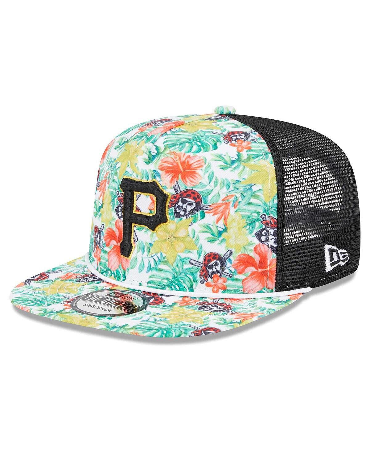 

Мужская кепка Snapback для гольфиста Pittsburgh Pirates Tropic с цветочным принтом New Era