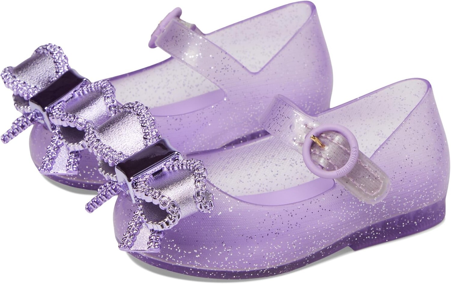 

Балетки Sweet Love IV BB Mini Melissa, цвет Lilac/Metallic Violet