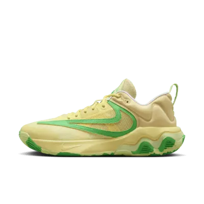 

Кроссовки Nike Giannis Immortality 3 Basketball Shoes, цвет Soft Yellow/Barely Volt/Light Laser Orange/Green Shock