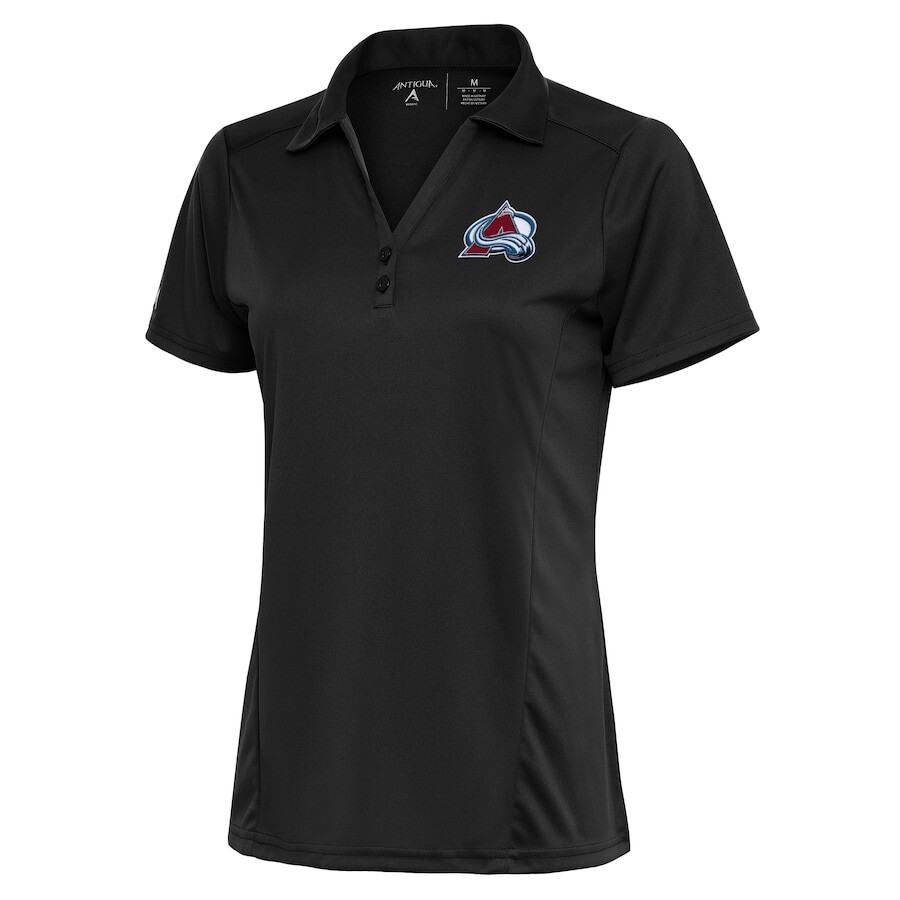 

Поло с коротким рукавом Antigua Colorado Avalanche, угольный