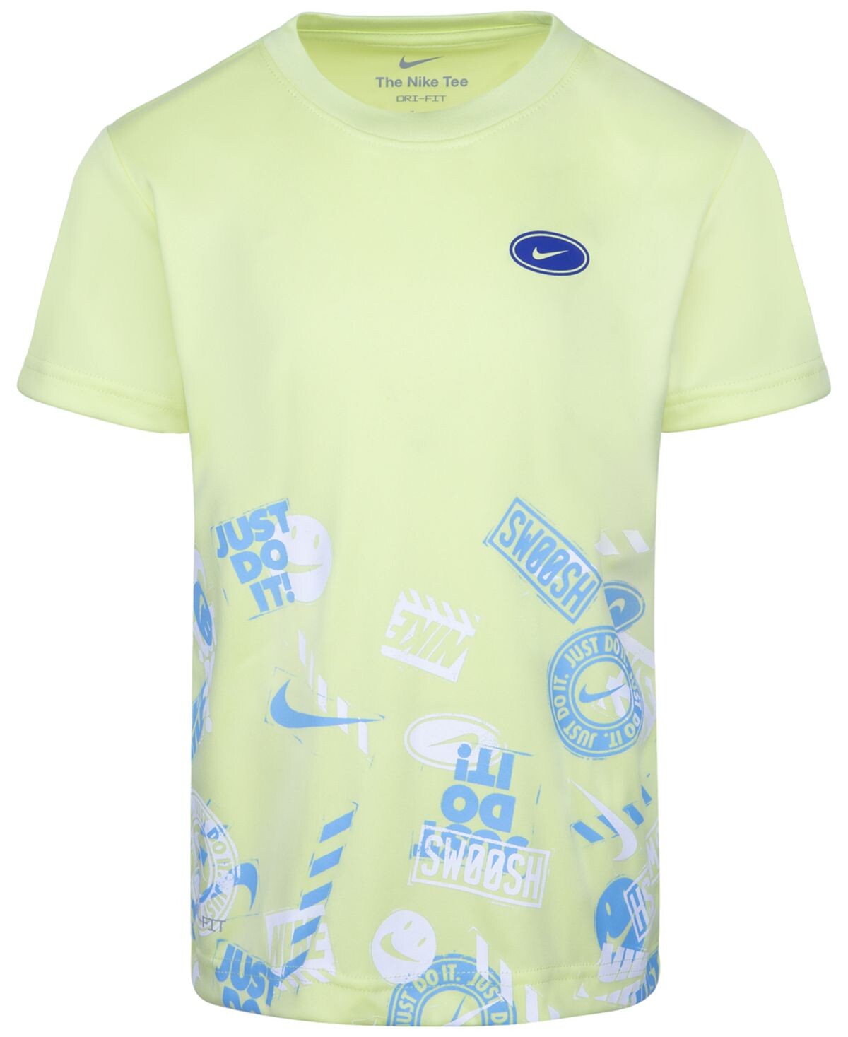 

Футболка с короткими рукавами и принтом Little Boys Nike