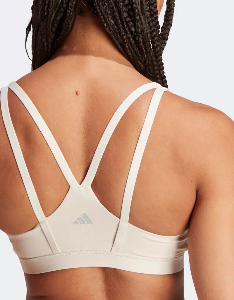 

Розовый бюстгальтер средней поддержки adidas All Me adidas performance