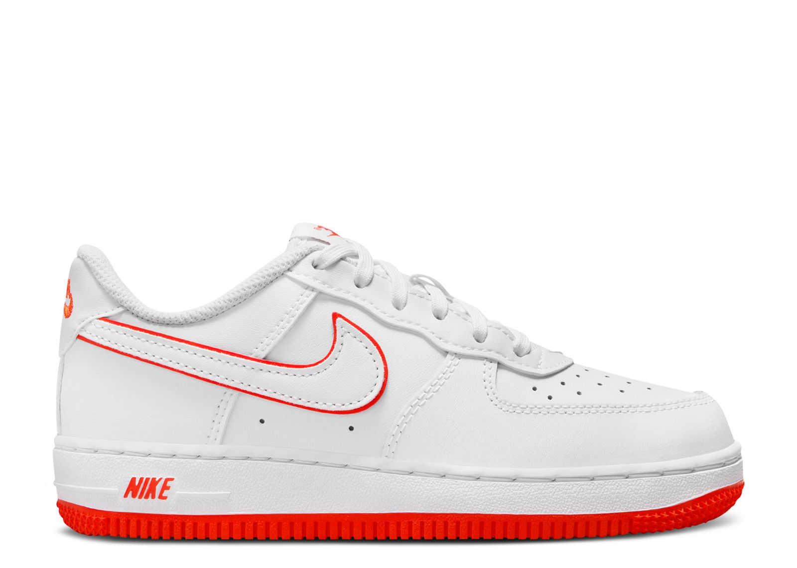 

Кроссовки Nike Force 1 Low Ps 'White Picante Red', белый