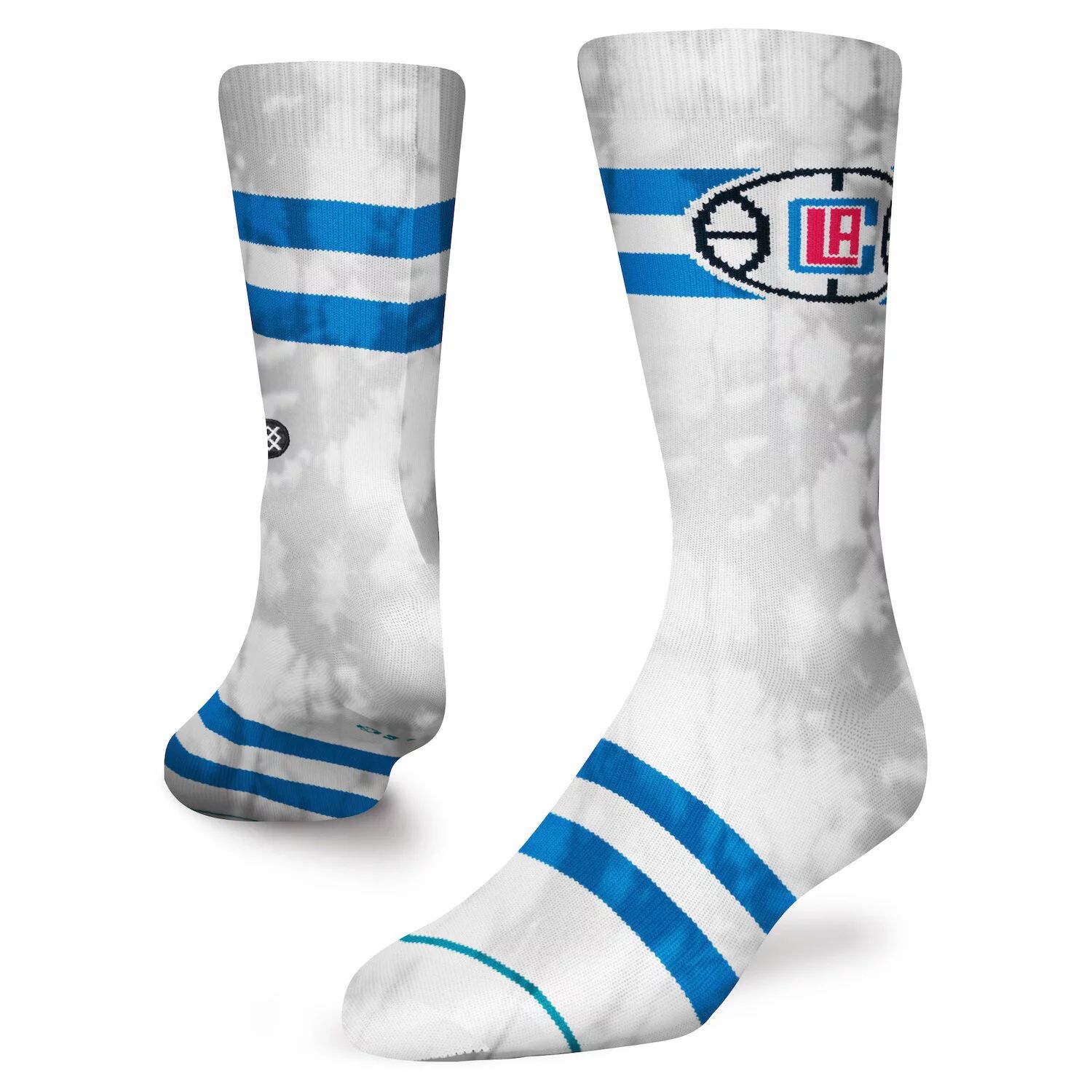 Мужские носки Stance LA Clippers Tie-Dye Crew