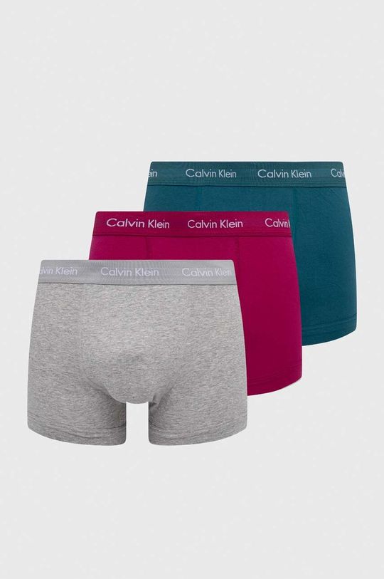 Комплект из трех боксеров Calvin Klein Underwear, мультиколор комплект из трех боксеров calvin klein underwear синий