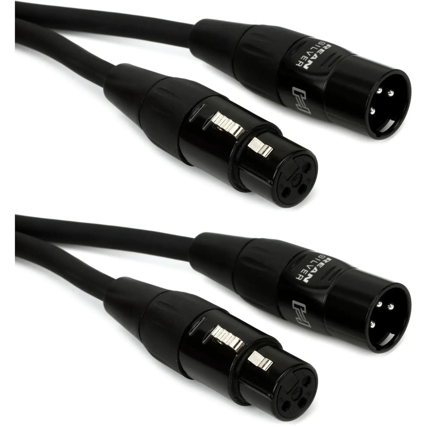 

Микрофонный кабель Hosa HMIC-003 Pro, 2 шт., длина 3 фута