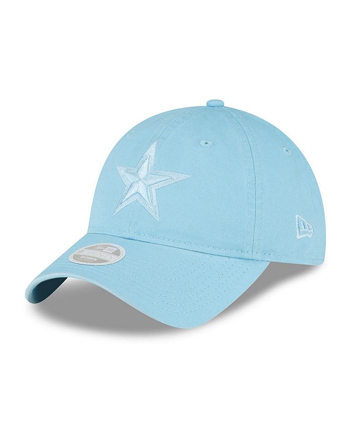 Яркая регулируемая шапка Big Boys and Girls Light Blue Dallas Cowboys Color Pack Яркая регулируемая шапка 9TWENTY New Era, синий