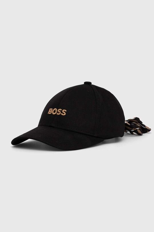 

Бейсболка BOSS из хлопка Boss, черный