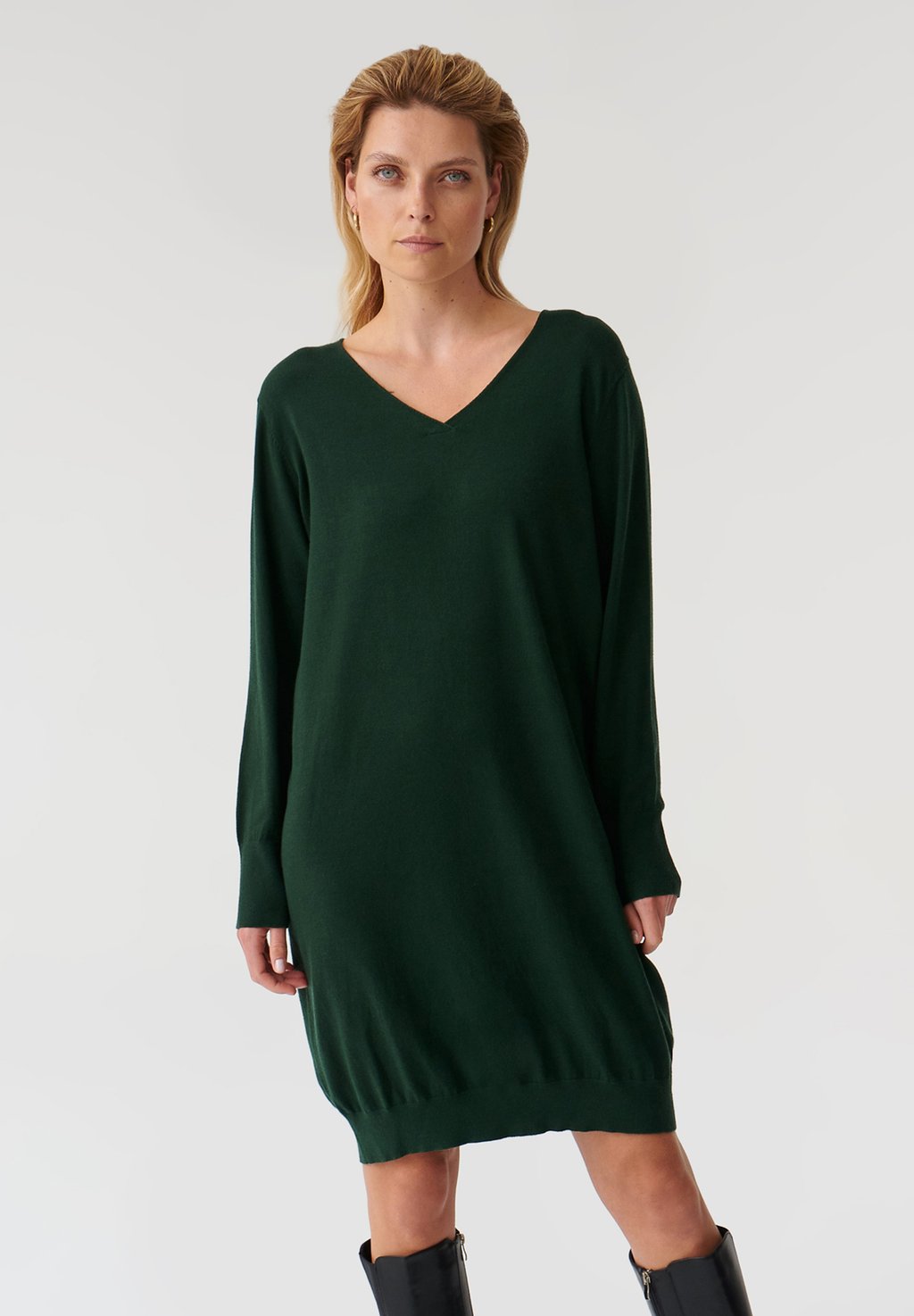 Вязанное платье TATUUM, зеленый вязанное платье esprit зеленый