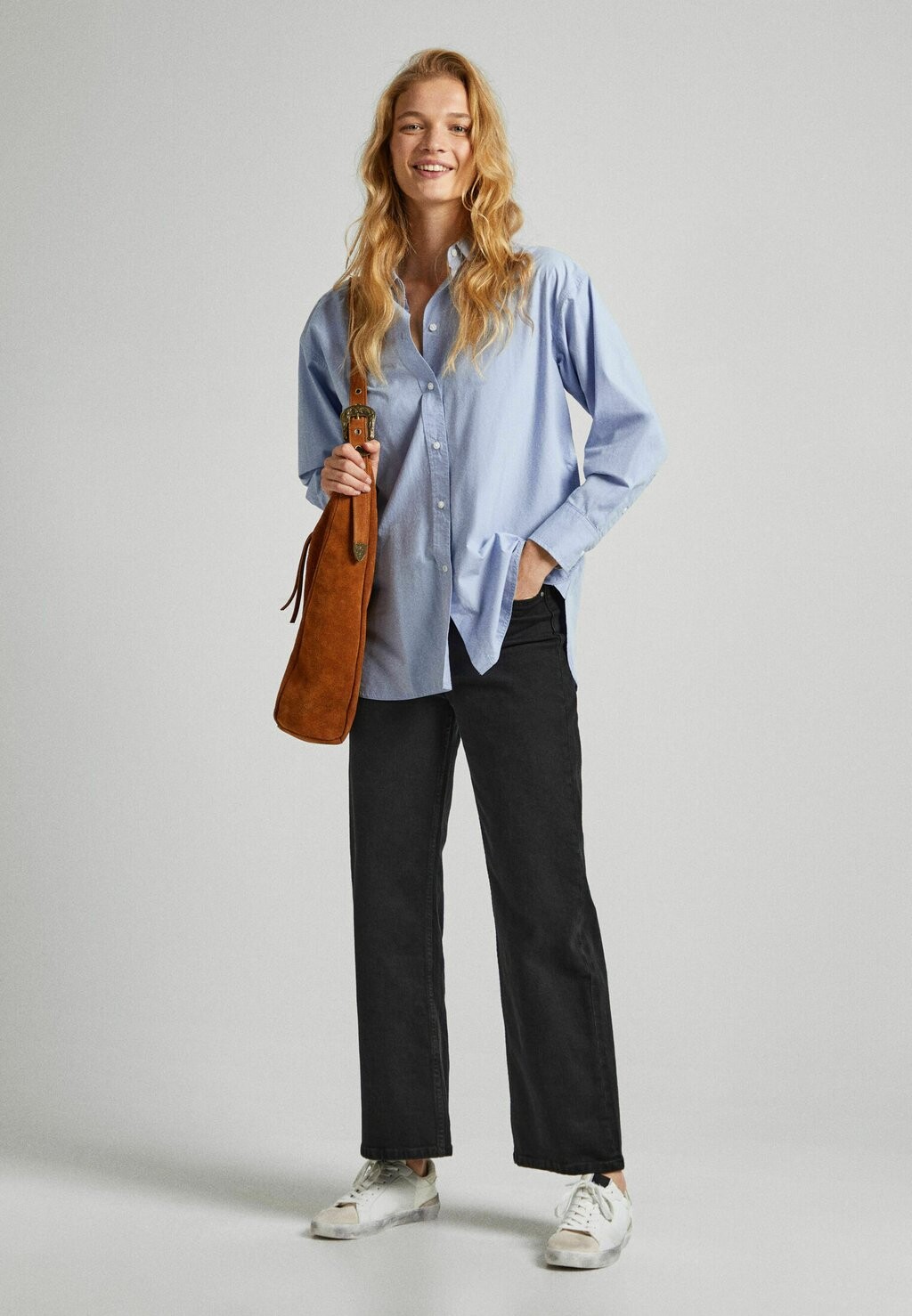 

Рубашка Paula Pepe Jeans, синий