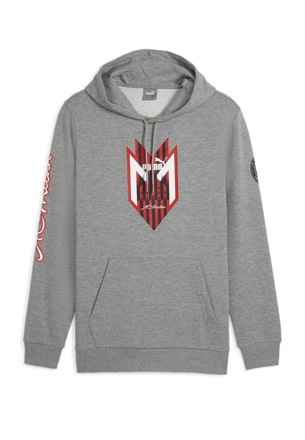 

Толстовка AC MILAN FTBLICONS Puma, цвет medium gray heather