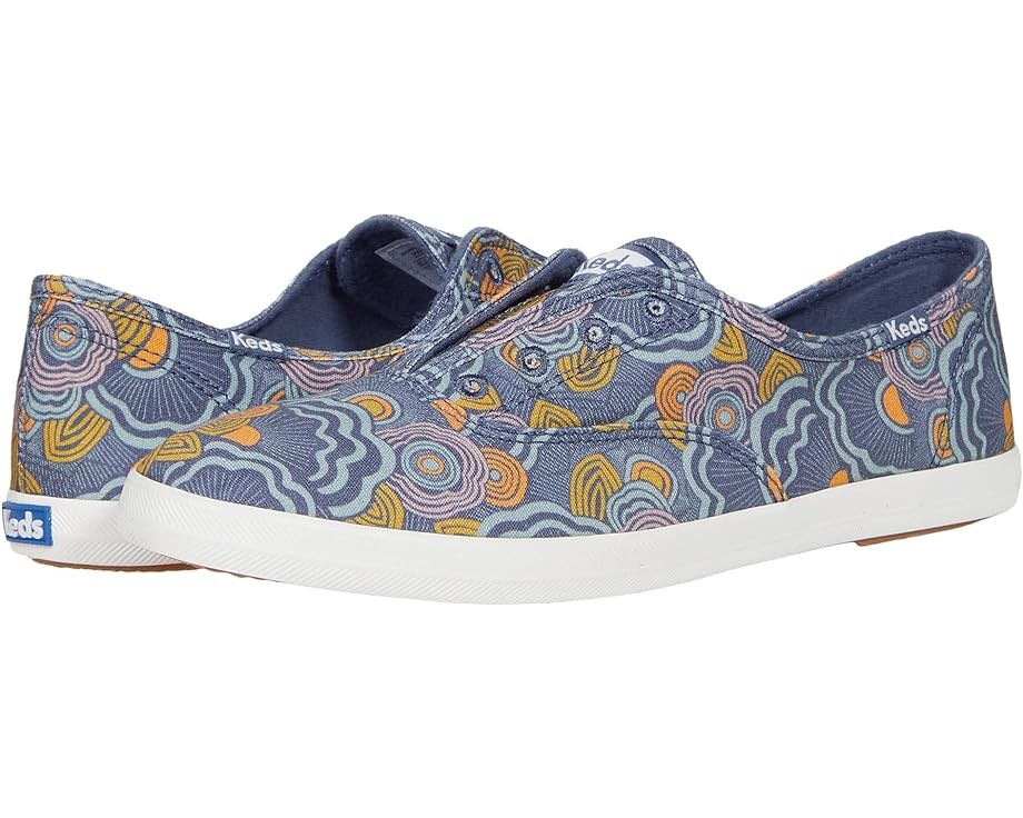 

Кроссовки Keds Chillax Slip On, цвет Navy Multi