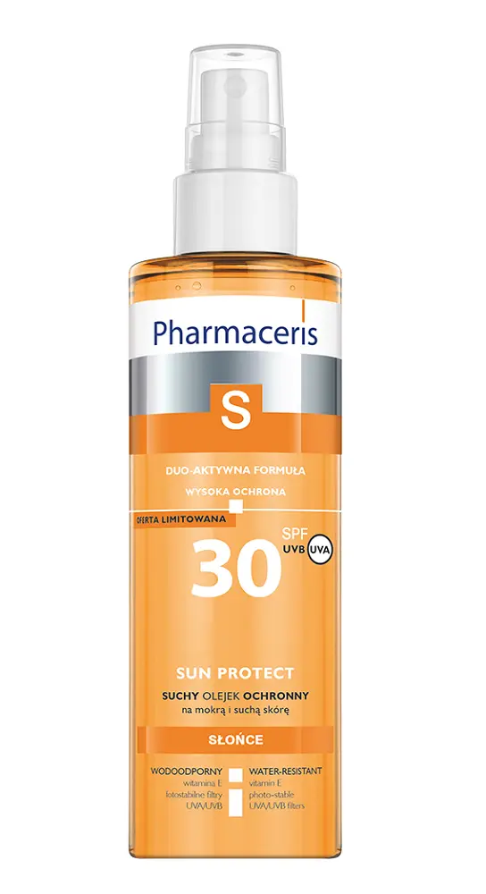 

Pharmaceris S SPF30 масло для загара, 200 ml