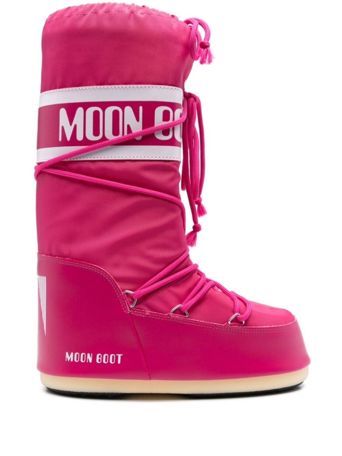 

Moon Boot сапоги с логотипом, розовый